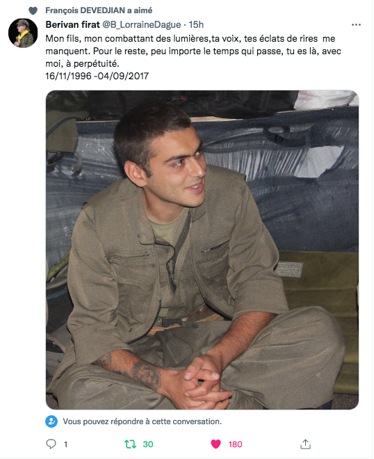 Berivan Firat : mon fils