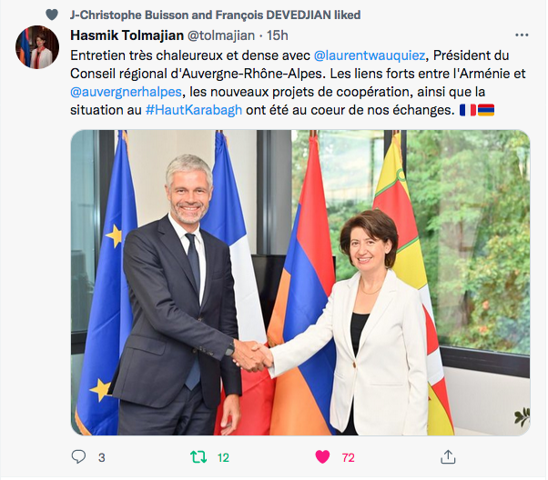 Hasmik Tolmajian : entretien chaleureux et dense avec L.Wauquiez