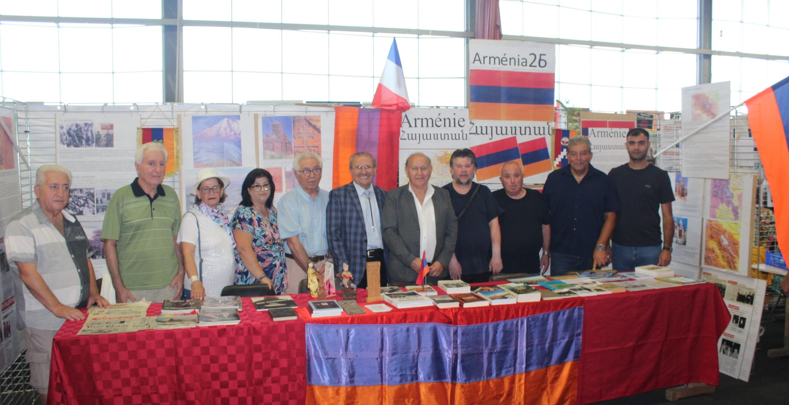 « Arménia » au Forum des Associations de Bourg-Lès-Valence a présenté l’Arménie et l’Artsakh par un stand arménien