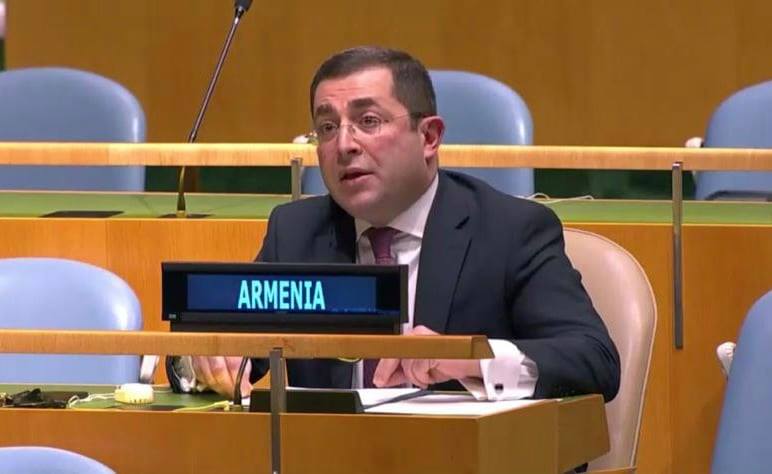 Le racisme systémique et la haine des Arméniens dénoncés par le représentant permanent de l&rsquo;Arménie auprès des Nations unies