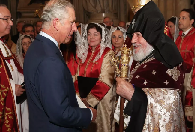 Le Prince Charles avait rendu hommage aux martyrs arméniens