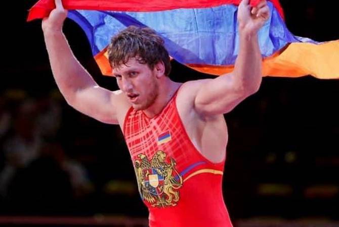 Le lutteur Artur Aleksanyan (Arménie) est en finale du championnat du monde de lutte gréco-romaine
