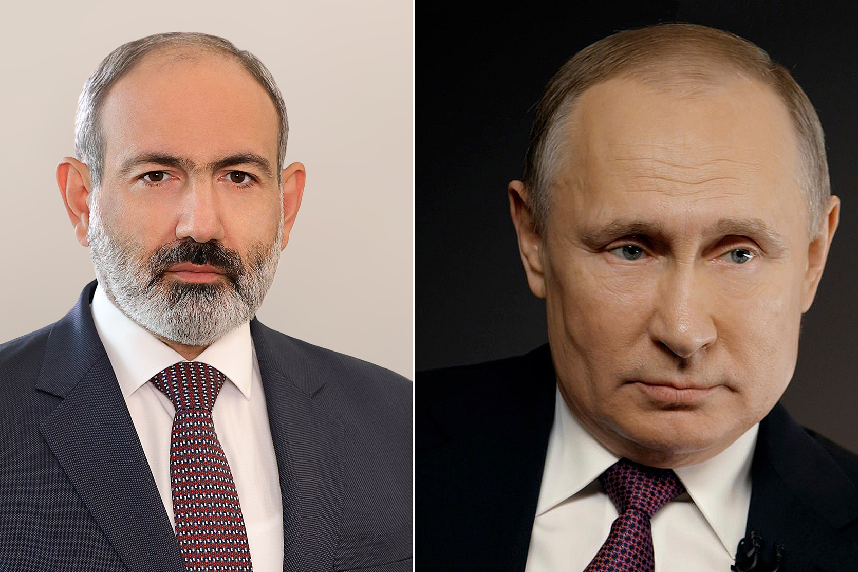 Coup de fil entre Pachinian et Poutine
