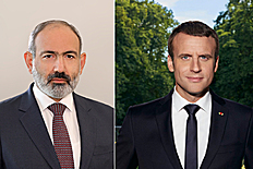 Le Premier ministre Pashinyan s&rsquo;est entretenu par téléphone avec Emmanuel Macron