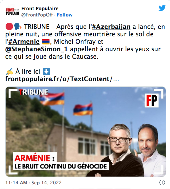 Tribune : Arménie, le bruit continu du génocide