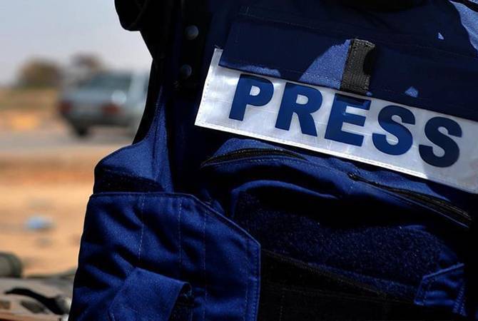 Des journalistes Arméniens et étrangers ont été pris pour cible à Sotk par les soldats Azéris