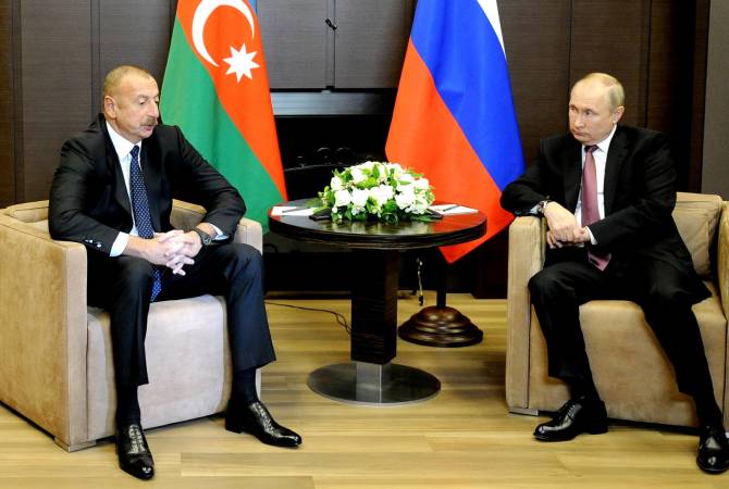 Vladimir Poutine discutera de la situation à la frontière arméno-azérie avec Ilham Aliev