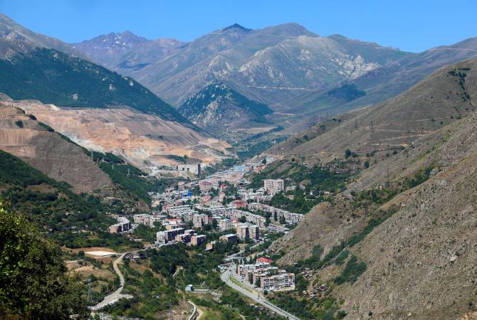 Le combinat de cuivre-molybdène de Zangezour dans la région du Syunik au sud de l’Arménie continue de fonctionner normalement