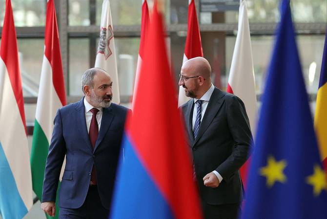 Dans une conversation avec Charles Michel, Nikol Pachinian a informé sur la tension à la frontière arméno-azérie