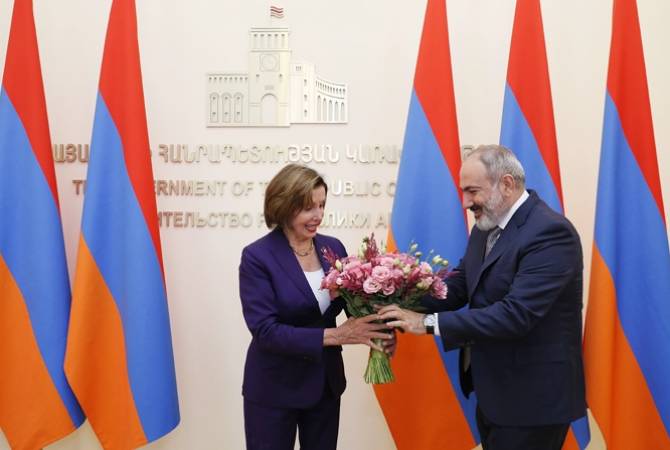 Nikol Pachinian et Nancy Pelosi discutent d&rsquo;une série de questions liées à l&rsquo;agenda arméno- américain
