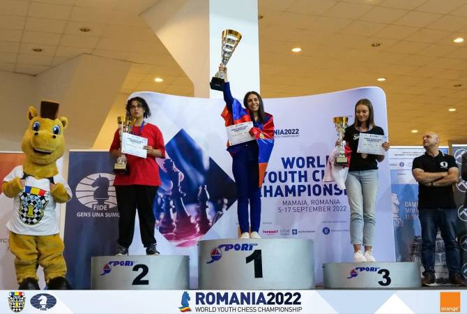 Mariam Mkrtchyan dédie la victoire du Championnat du monde des échecs U18 aux gardes-frontières de l&rsquo;Arménie