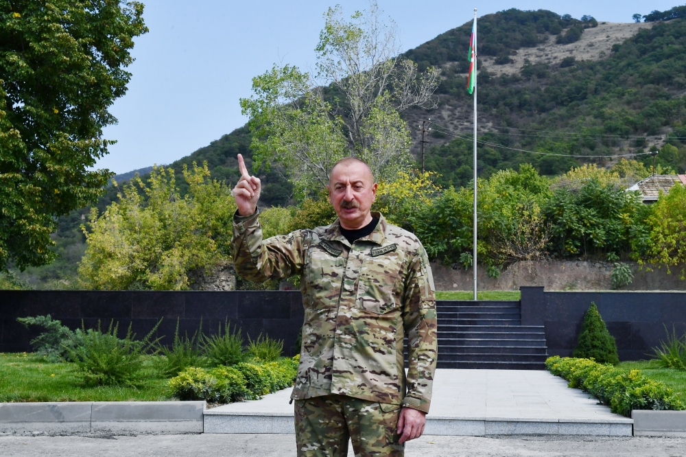 Aliyev menace de donner une « réponse appropriée » à l&rsquo;Arménie
