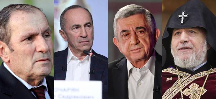 Les trois ex-présidents arméniens préparent une réunion au sommet