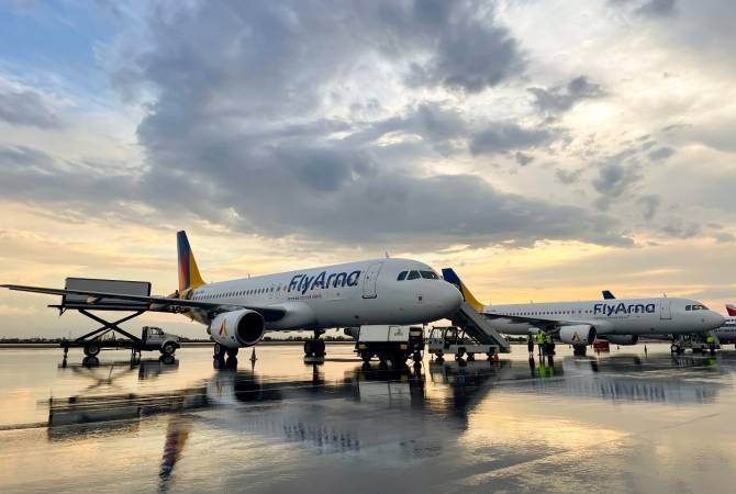 La compagnie nationale aérienne d’Arménie, Fly Arna a mis en service son deuxième avion Airbus 320