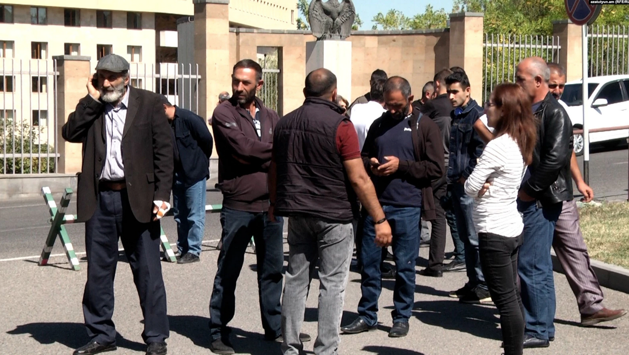 Nouvelle manifestation de parents et proches de soldats à Erevan