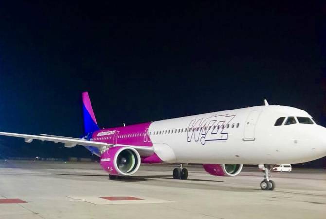 La compagnie aérienne Wizz Air réalisera deux vols hebdomadaires Rome-Erevan-Rome