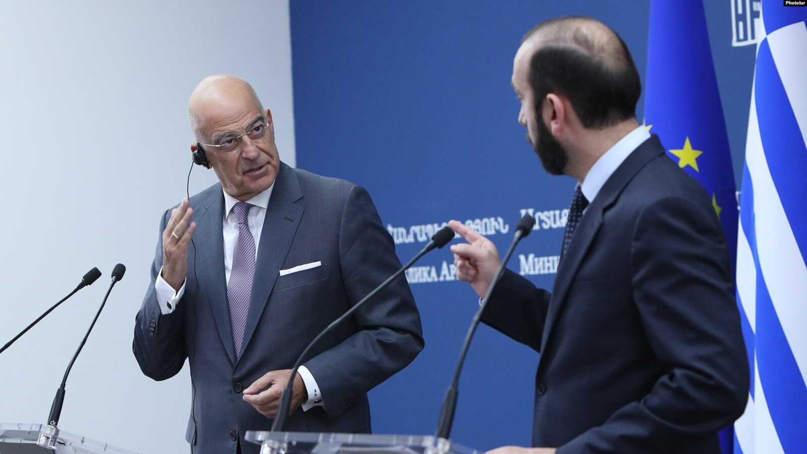 La Grèce exprime sa solidarité avec l&rsquo;Arménie