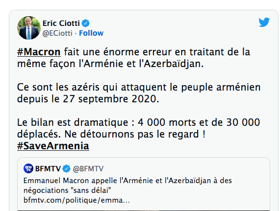 Eric Ciotti : Macron fait une énorme erreur