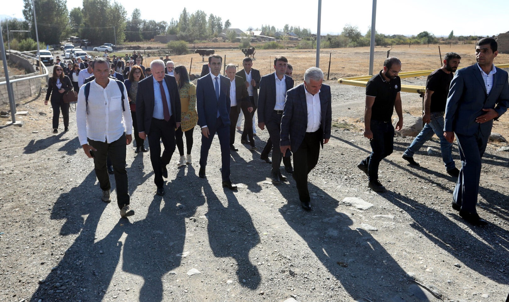 Les ambassadeurs ont visité la région de Gegharkunik pour constater les effets de l’agression azérie