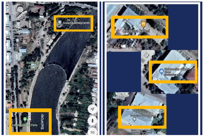 L&rsquo;Azerbaïdjan falsifie les noms de communautés du Syunik