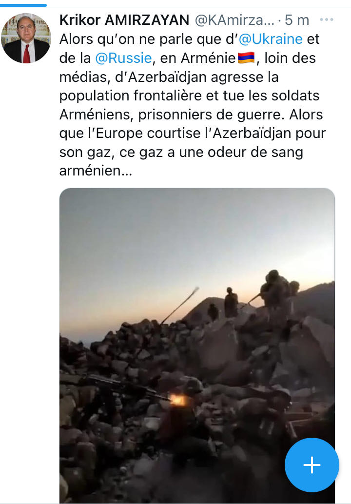 Krikor Amirzayan : En Arménie, loin des médias l’Azerbaïdjan agresse la population frontalière et tue les soldats Arméniens, prisonniers de guerre