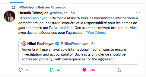 Hasmik Tolmajian :  Nouvelle vidéo épouvantable