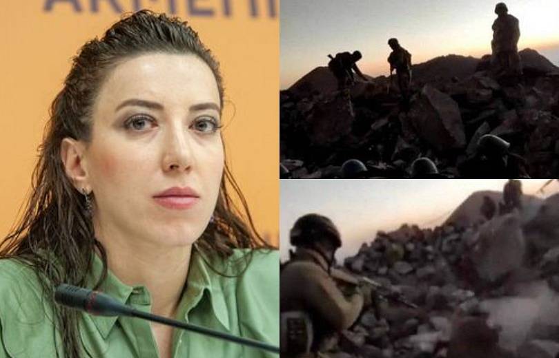 La colline où les militaires Arméniens prisonniers ont été abattus par les Azéris se trouve à « Hovaz 1 » près des positions d&rsquo;Ishkhanasar affirme Siranush Sahakyan