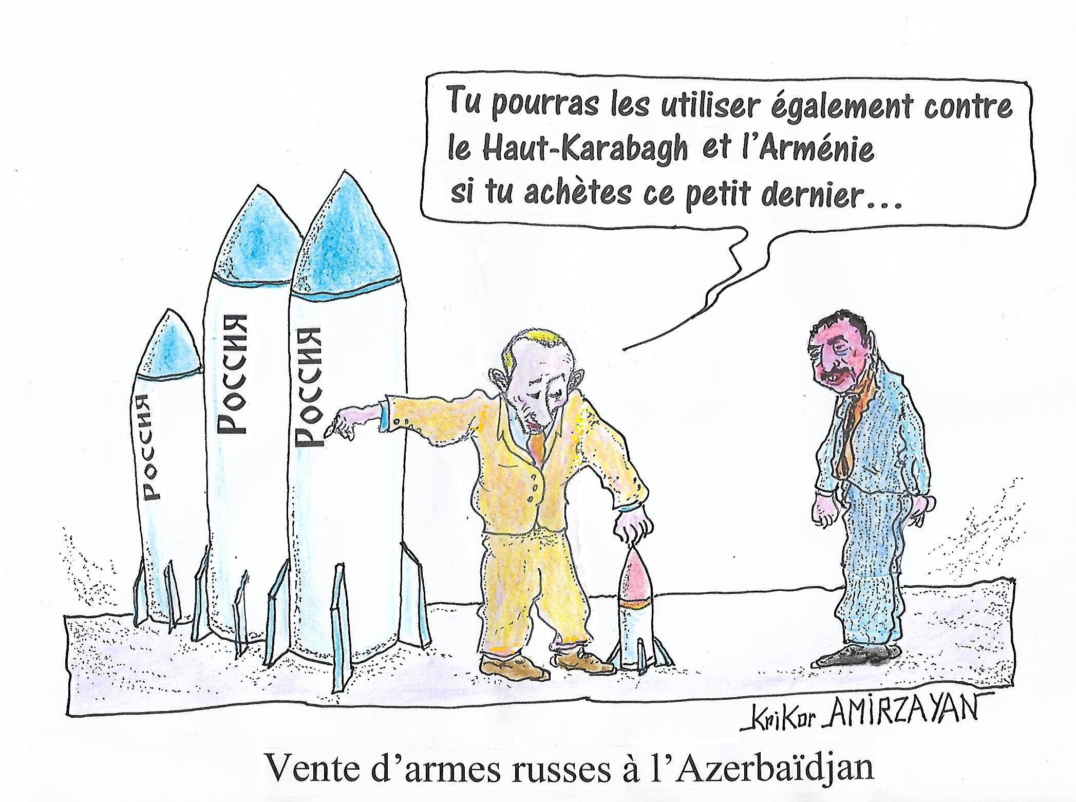 Armen Grigoryan a évoqué la vente d&rsquo;armes par la Russie à l&rsquo;Azerbaïdjan selon « Fox News » Moscou continue de vendre des armes à Bakou