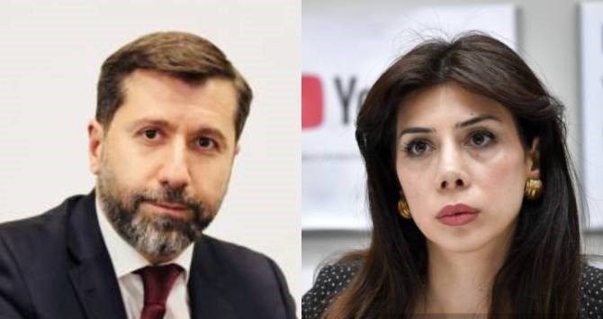 Le ministre arménien de la Justice Karen Andreasyan et la vice-ministre Yeranuhi Tumanyants ont été relevés de leurs fonctions