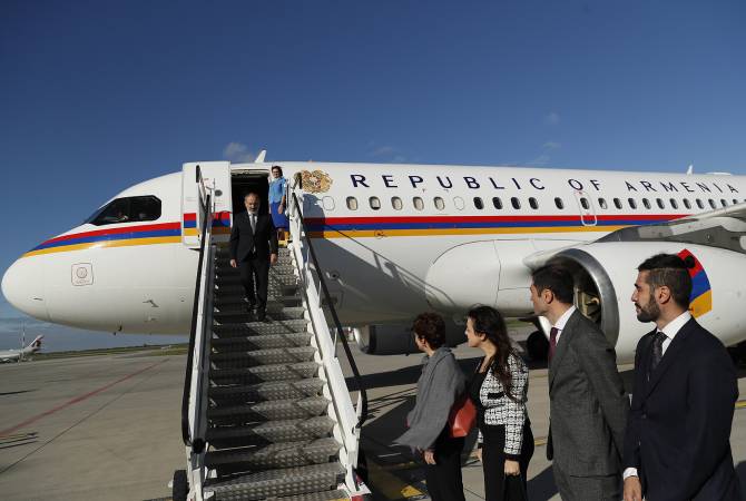 Le Premier ministre arménien Nikol Pachinian arrivé à Prague pour une visite de travail, il y recontrera Aliev, Macron, Erdogan et Charles Michel