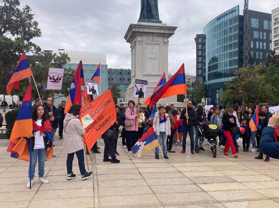 Manifestation de soutien à l&rsquo;Arménie