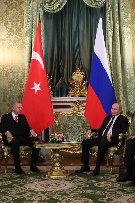 Rencontre Poutine-Erdogan jeudi à Astana