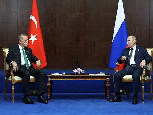 Poutine propose à Erdogan la création d&rsquo;un « hub gazier » en Turquie pour  exporter à l&rsquo;Europe