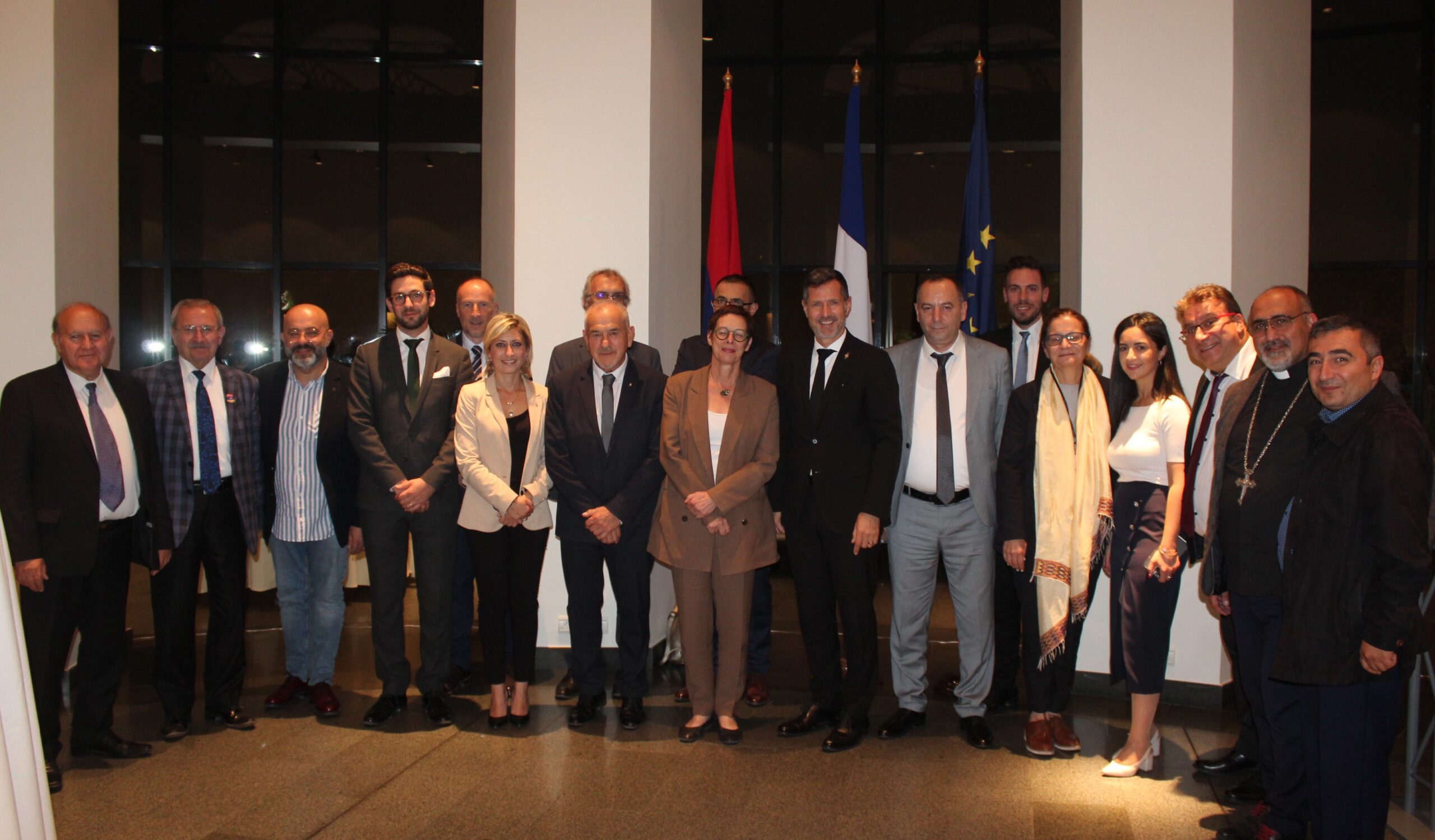 La délégation de Valence reçue à l’Ambassade de France à Erévan