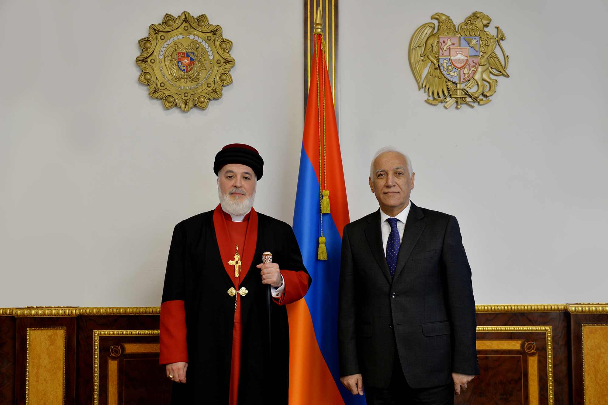 Visite du Patriarche de l’Église Assyrienne de l’Orient en Arménie