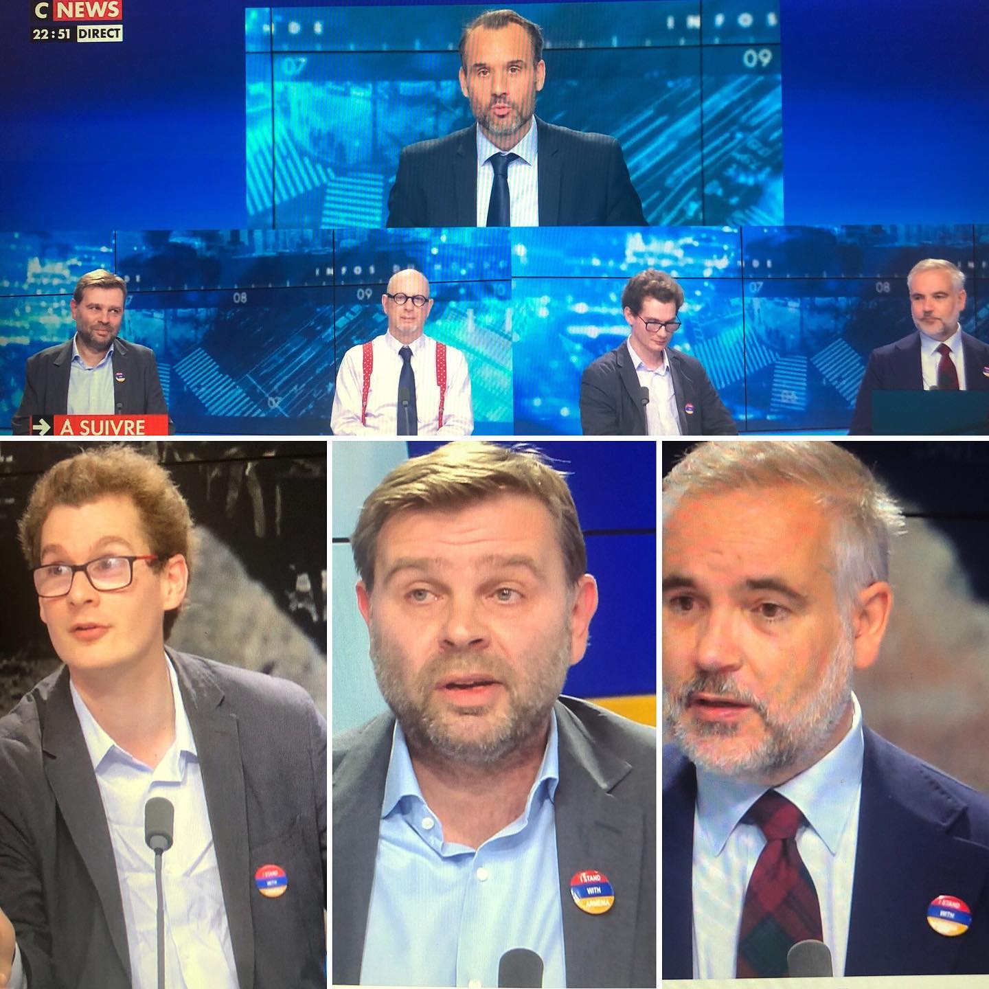 CNews a consacré une émission sur la situation en Arménie et Artsakh dans l’émission « Infos du monde » ce dimanche soir