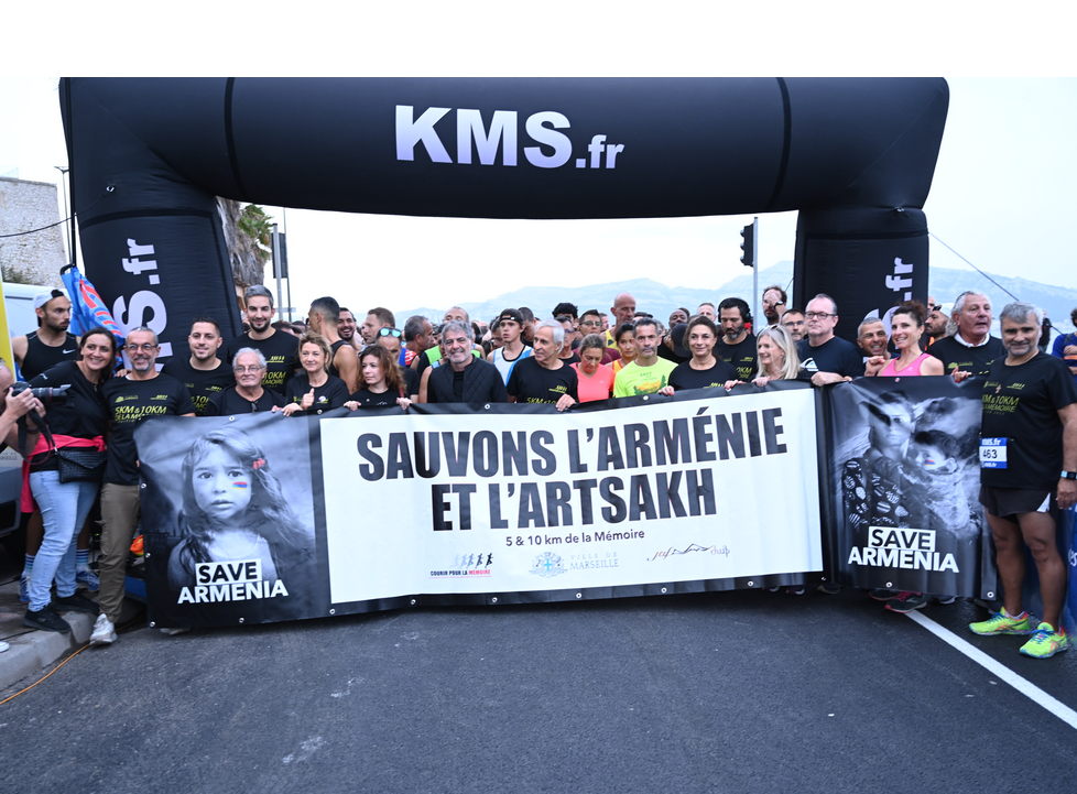 800 coureurs pour l&rsquo;Arménie et l&rsquo;Artsakh