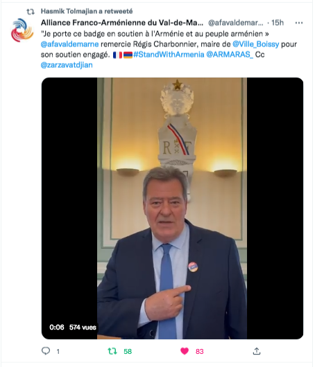 Alliance franco-arménienne du Val-de-Marne : avec Régis Charbonnier