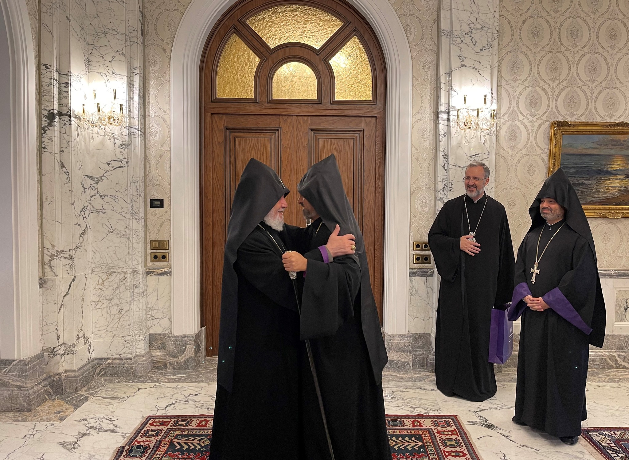 Le Patriarche Sahak II de Constantinople en Arménie