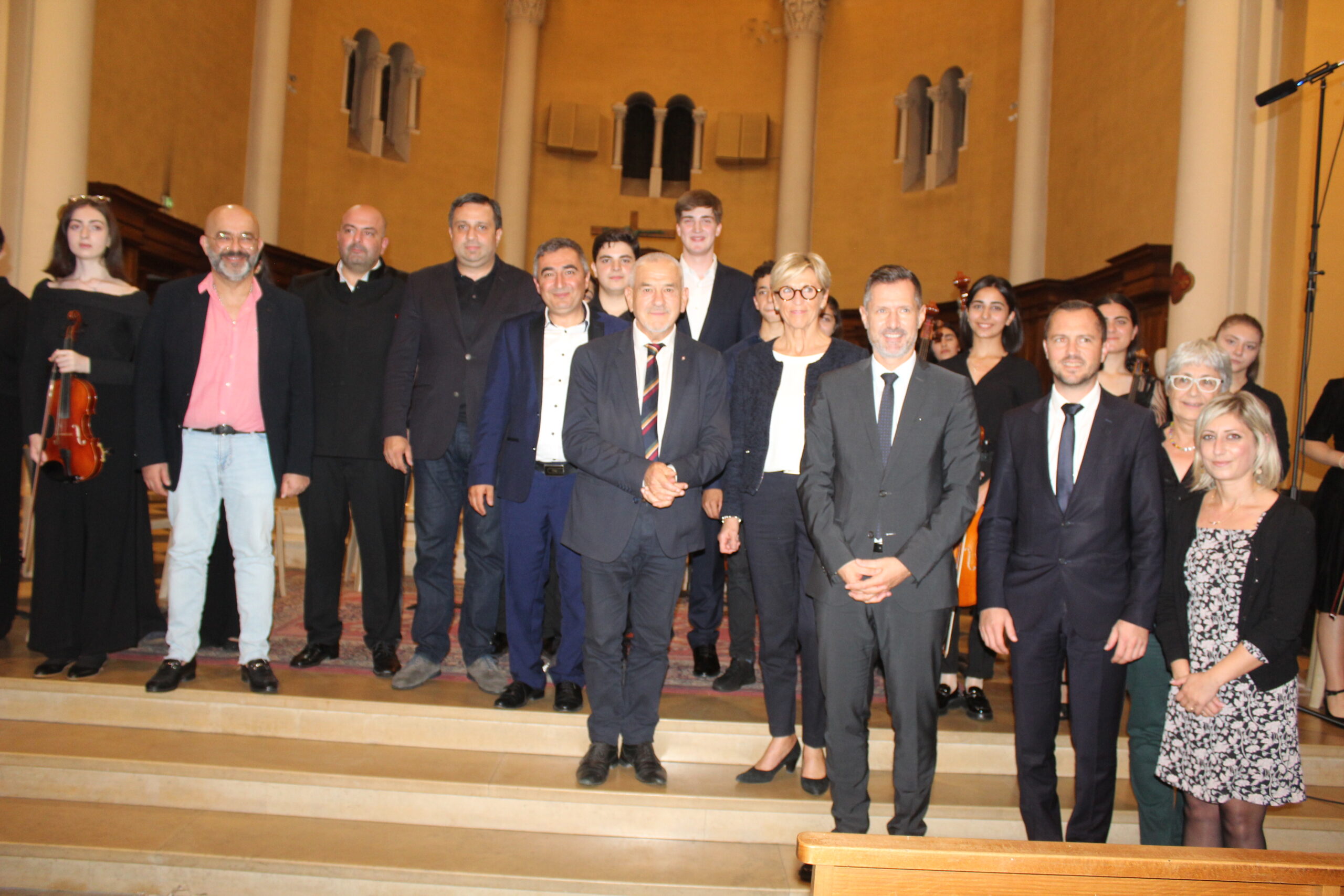 Concert éblouissant pour la paix en Arménie à Valence avec les jeunes musiciens du conservatoire Tchaïkovsky d’Erévan
