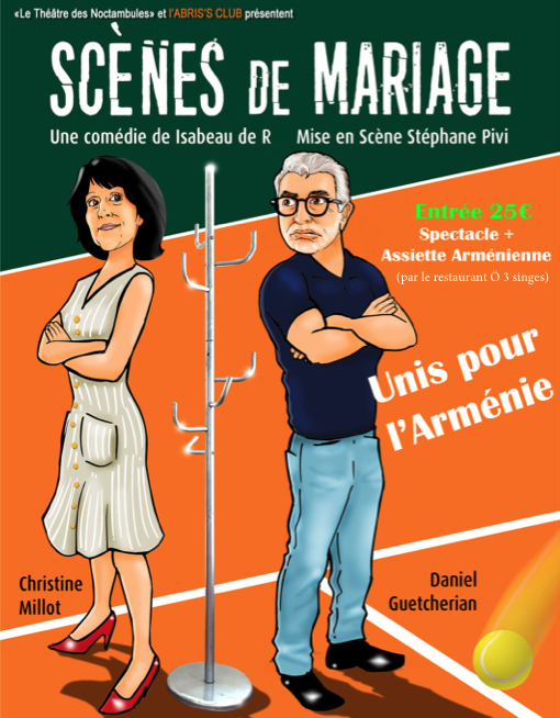 Théâtre en soutien à l&rsquo;Arménie