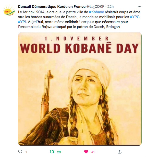 CDK-F: De Kobanié hier à la résistance contre Erdogan