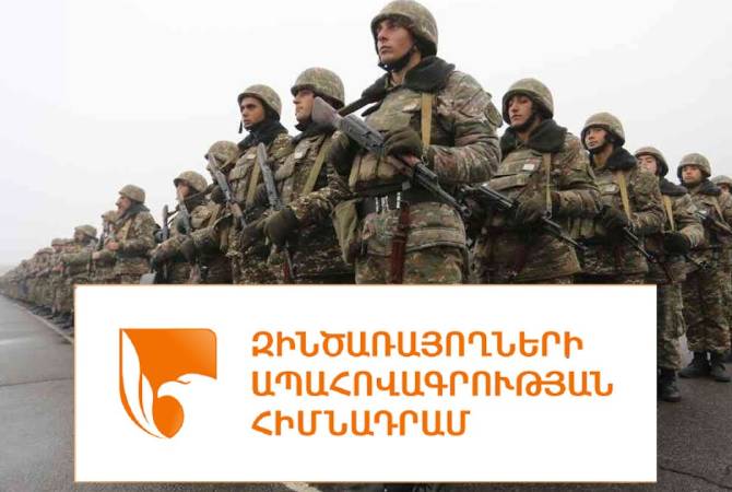 Le nombre total de bénéficiaires en Arménie et Artsakh du Fonds d&rsquo;assurance militaire est de 4957