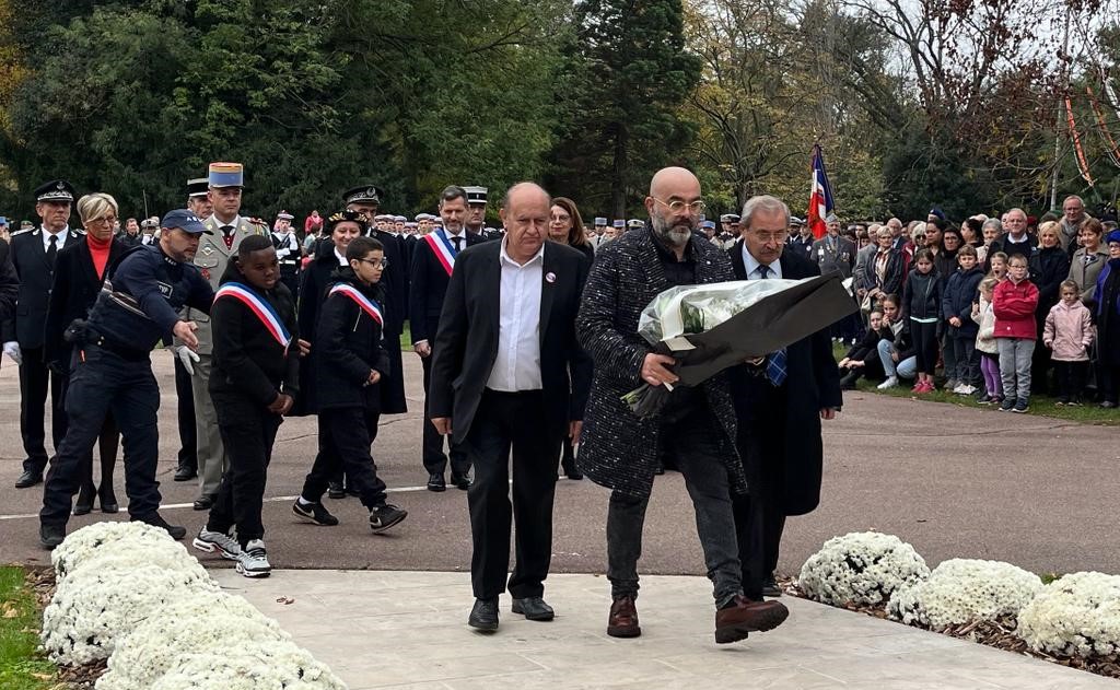 Le C24 a participé à Valence le 11 novembre à la cérémonie du 104e anniversaire de l’Armistice par un dépôt de gerbe au nom de la communauté arménienne