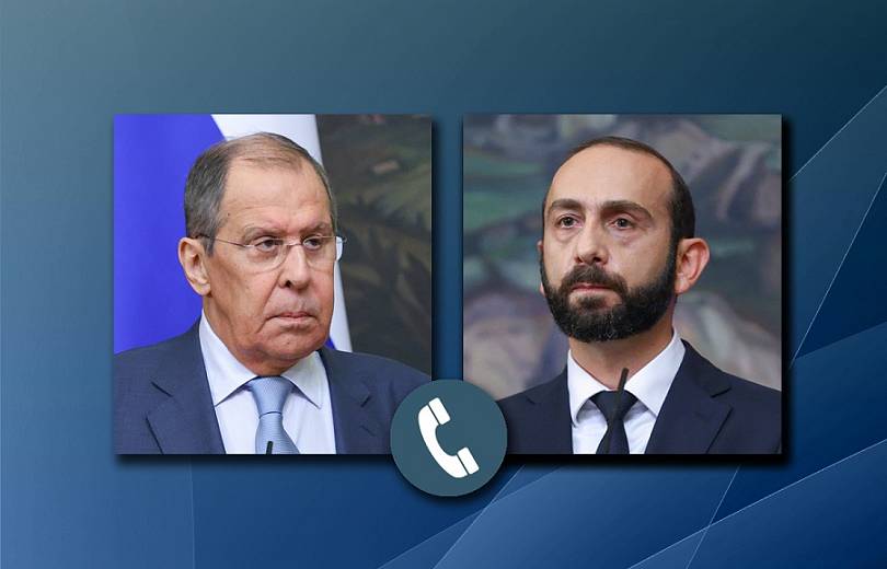 Ararat Mirzoyan et Sergueï Lavrov ont eu une conversation téléphonique
