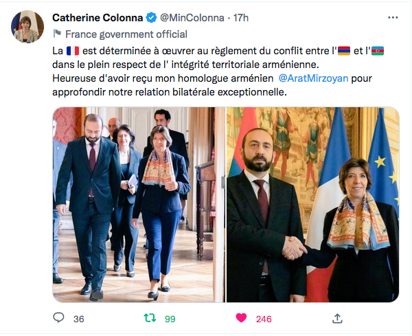 Catherine Colonna : relation bilatérale exceptionnelle
