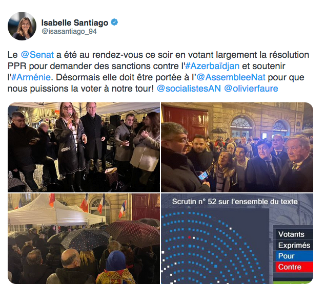 Isabelle Santiago : Le Sénat a été au rende-vous