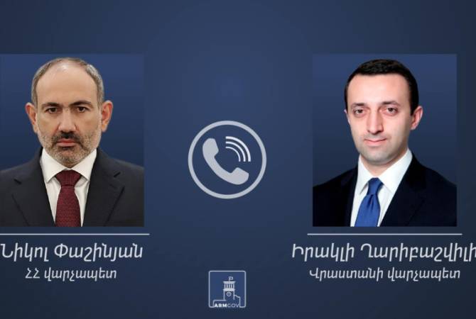 Entretien téléphonique entre le Premier ministre arménien Nikol Pachinian et son homologue géorgien Irakli Garibashvili