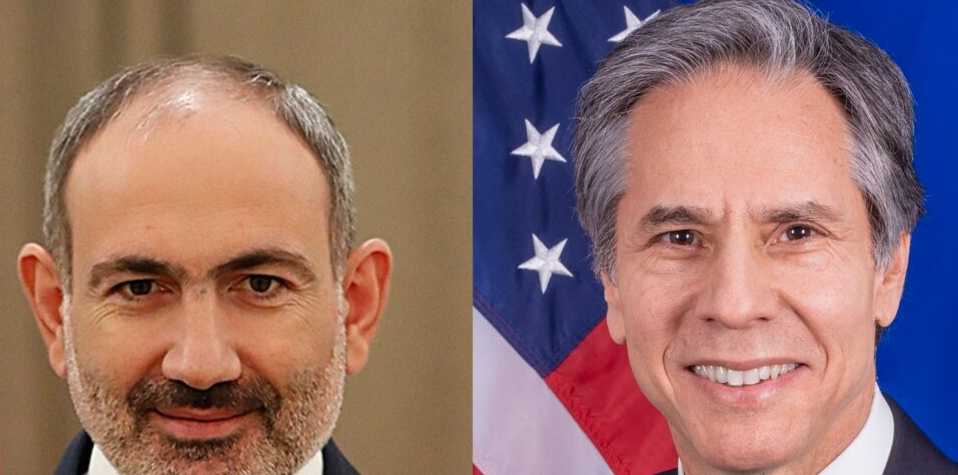 Blinken exhorte Pachinian à » maintenir l’élan » des pourparlers de paix avec l’Azerbaïdjan