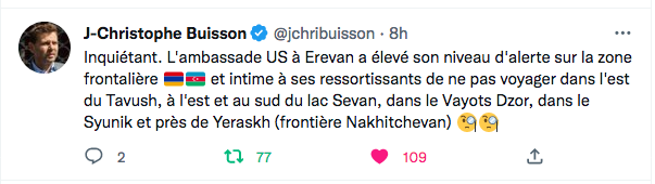 JC Buisson : le signal inquiétant de l&rsquo;ambassade US